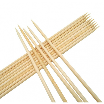 factory direct natural high quality bamboo skewer stick 40cm